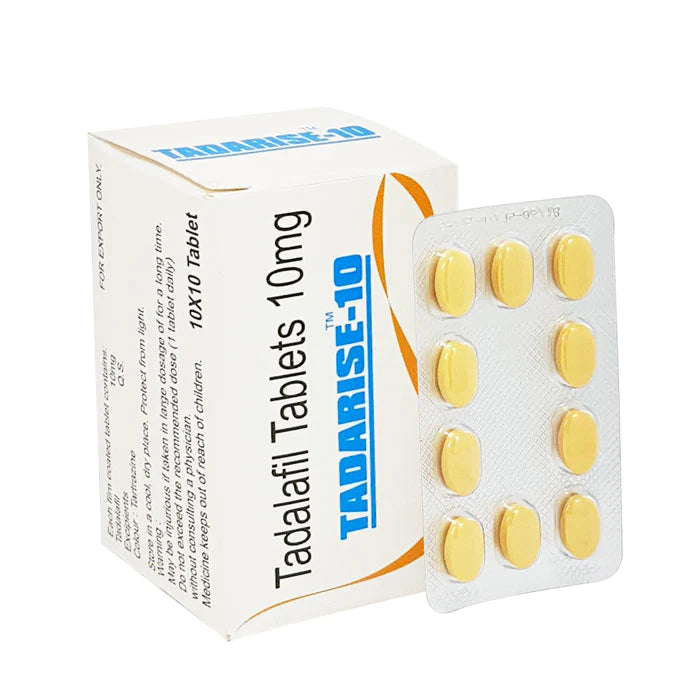 Tadalafil (Tadarise) 10 Mg tablet