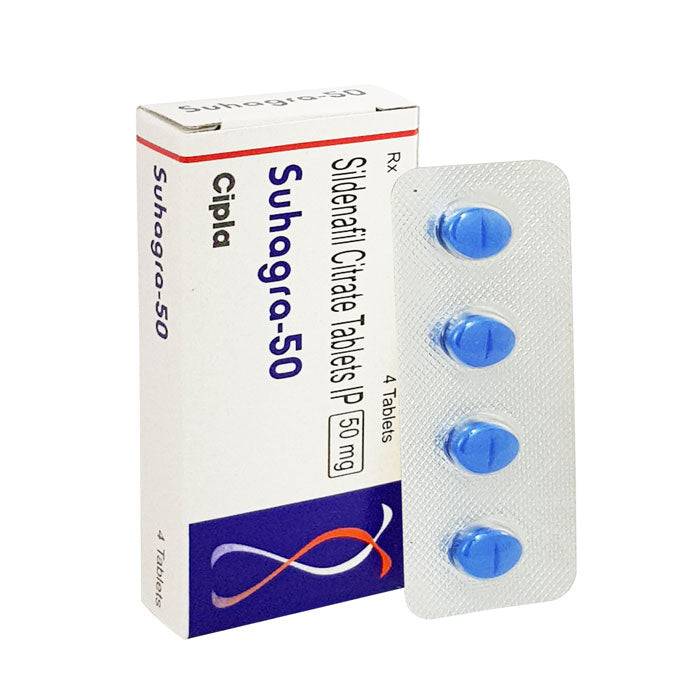 Suhagra 50 Mg Tablets