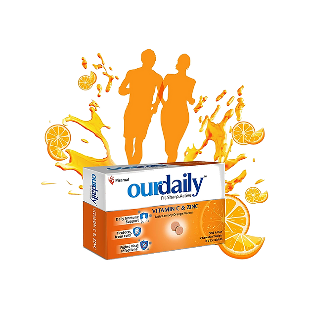 Ourdaily Vitamin C & Zinc Chewable