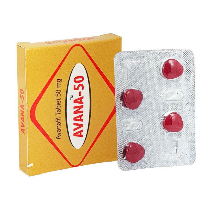 Avanafil (Avana) 50 Mg