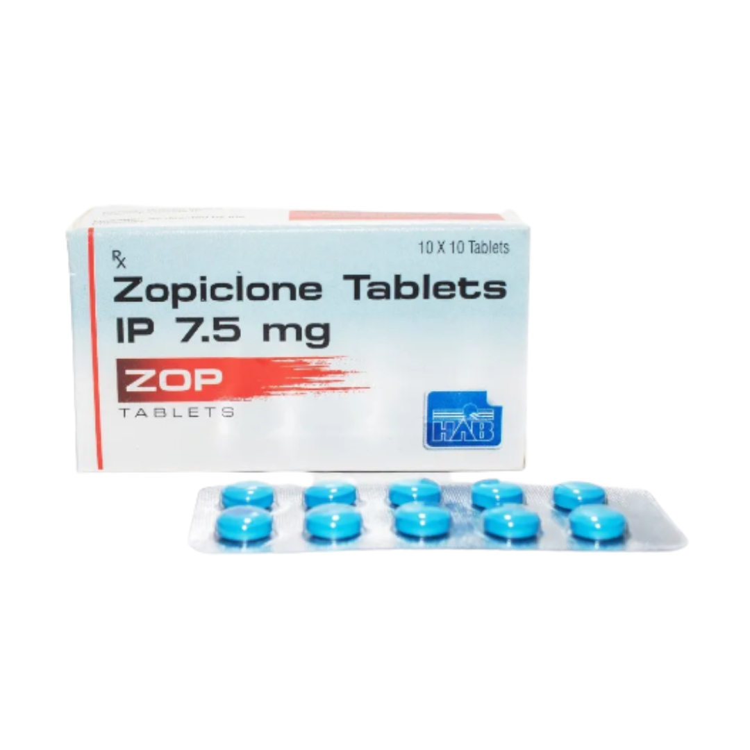 Zopiclone 7.5mg Tablet : View Uses, Side Effects, Price.