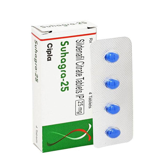Suhagra 25 Mg Tablets