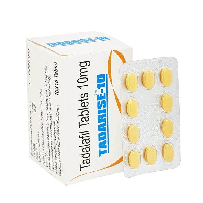 Tadalafil (Tadarise) 10 Mg tablet