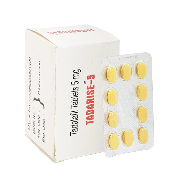 Tadalafil (Tadarise) 5 Mg tablet