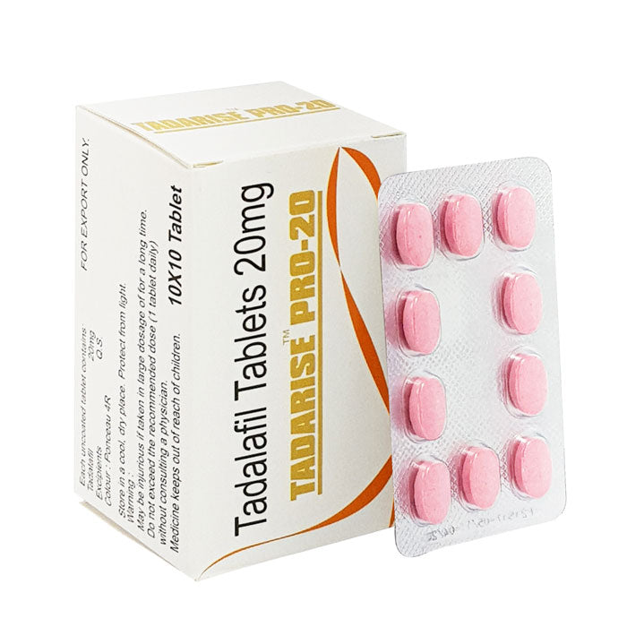 Tadarise PRO 20 mg Tablet