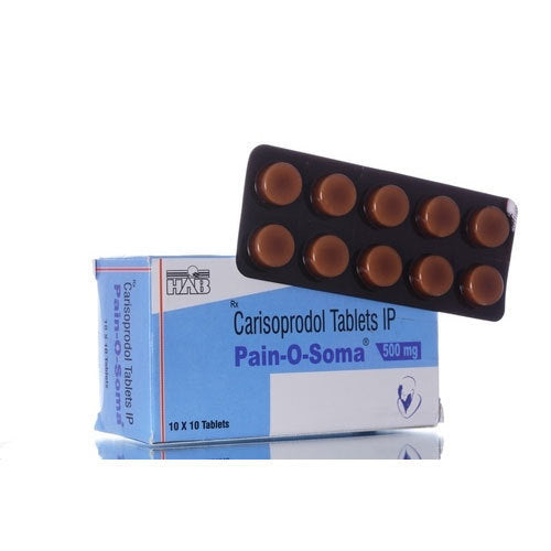 Carisoprodol Tablets IP – Pain – O – Soma 500mg